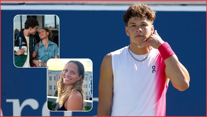 Ben Shelton’s girlfriend Trinity Rodman and sister Emma react to American breaking into Top 10 of ATP rankings