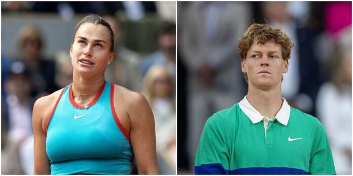 “Sick of this propaganda” – Jannik Sinner & Aryna Sabalenka fans furious at Cincinnati Open over controversial snubbing of defending champs