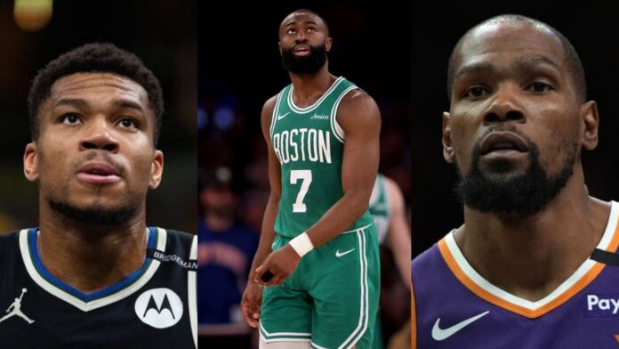 NBA Trade Rumors: Spurs pivot to Giannis Antetokounmpo & Jaylen Brown after Kevin Durant buzz fades 