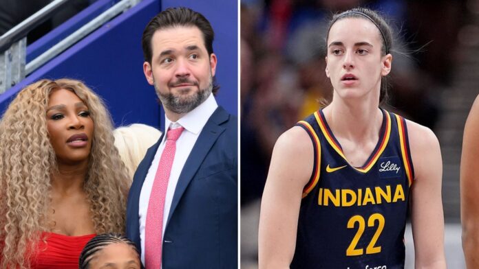 Serena Williams’ husband Alexis Ohanian shares his support as Caitlin Clark’s WNBA return sees massive ratings boost for Fever vs Liberty