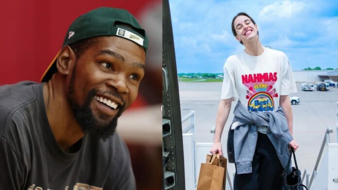 Did Kevin Durant shoot his shot at Caitlin Clark under Fever star’s latest post? Debunking wild rumor