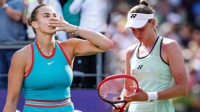 “I honestly have no idea” – Aryna Sabalenka thanks her lucky stars after incredible win vs Elena Rybakina saving 4 match points at Berlin