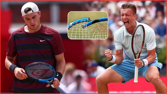 “Jack Draper is showing his true colors” – Fans furious at Brit’s controversial behavior during Queen’s Club SF loss to Jiri Lehecka