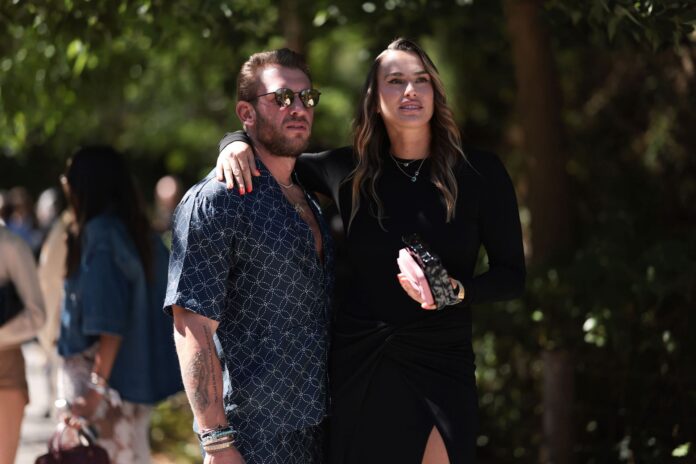 Aryna Sabalenka’s boyfriend Georgios sends love to Belarusian as she looks ahead to Wimbledon after shock Berlin Open loss