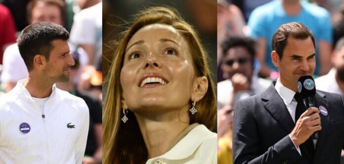 Novak Djokovic’s wife Jelena sends loving reaction as Serb arrives at Wimbledon with hopes of finally matching Roger Federer’s record