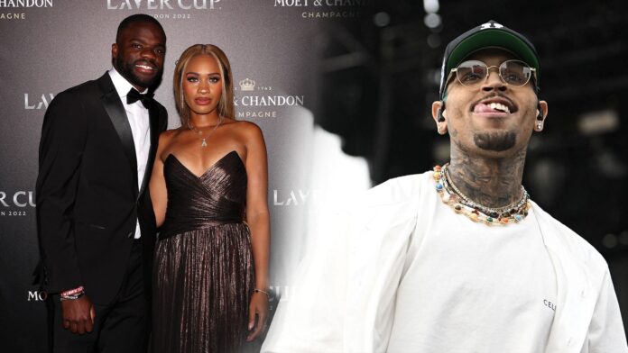 Francis Tiafoe and girlfriend Ayan joyously sing along to Chris Brown during fun concert outing ahead of Wimbledon
