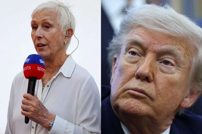 Martina Navratilova reacts to Donald Trump administration’s war claims getting denied by Iran