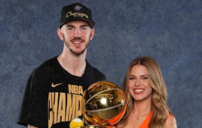“Big year babyyy”: Alex Caruso fiancee Haleigh Broucher celebrates OKC star’s “real” NBA championship win with adorable post