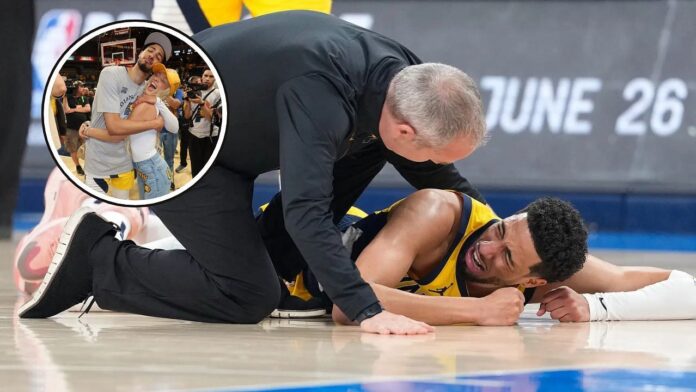 “A run we’ll remember for a lifetime” – Tyrese Haliburton’s GF Jade Jones drops heart-wrenching pic with Pacers star following his Achilles setback