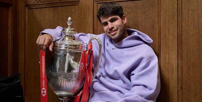 $80,000,000-worth American rap icon sends Carlos Alcaraz his props after Queen’s Club title edges Spaniard to Wimbledon favourite