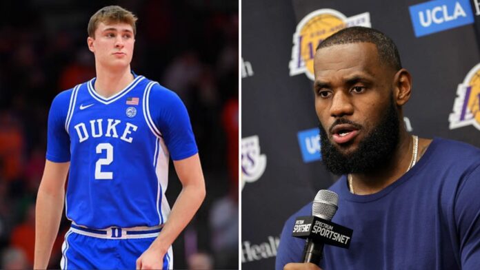 “He’s a freak of nature” – Ex-NBA champ claims Cooper Flagg has same ceiling as LeBron James with one big ‘if’