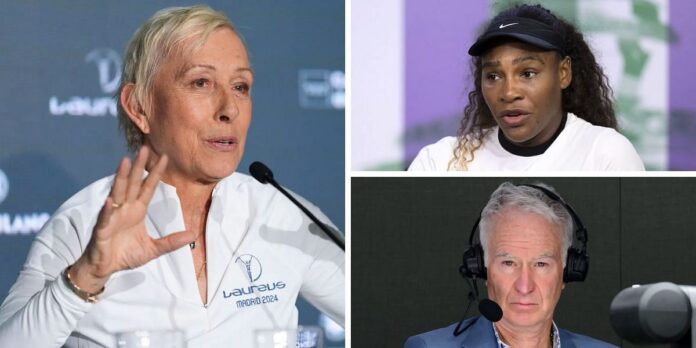 “You don’t go there… What the heck were you thinking?” – When Martina Navratilova chastised John McEnroe over his controversial Serena Williams take
