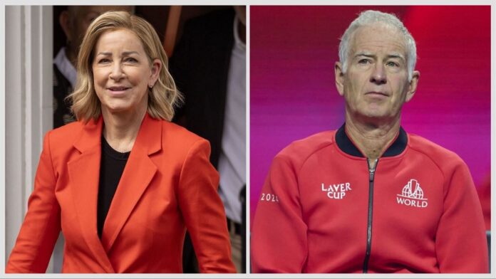 Chris Evert can’t contain her excitement about working with John McEnroe & others ahead of Wimbledon
