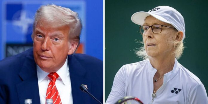 Martina Navratilova says she is ‘scared’ by Donald Trump’s actions after The Pentagon reportedly deceives the President amid America-Iran war