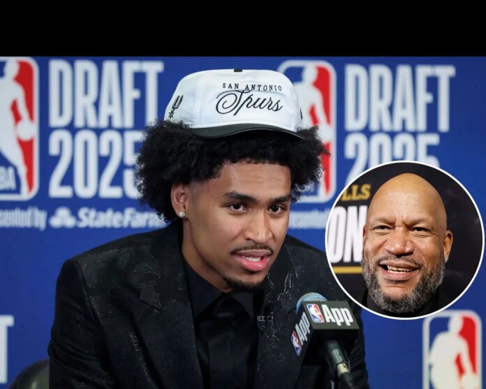 Dylan Harper’s dad Ron Harper defends son from fan backlash for taking Kawhi Leonard’s iconic #2 jersey on Spurs: “He’s still playing”