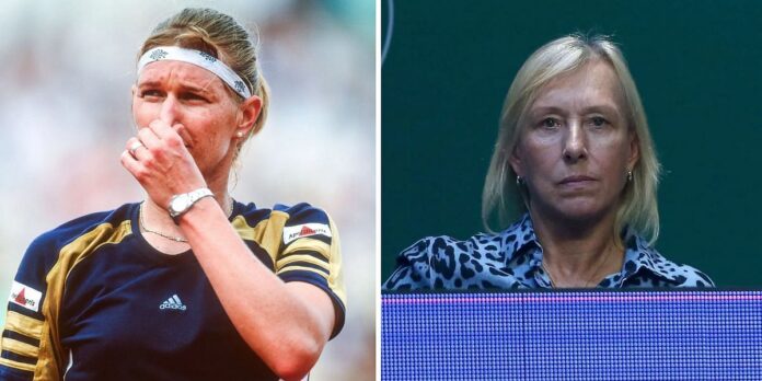 “I saw her in the locker room… I thought she can’t win” – When Steffi Graf defeated Martina Navratilova in Wimbledon final en route to Golden Slam