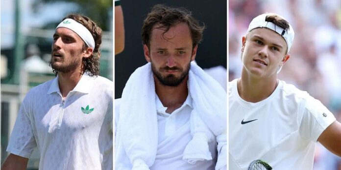 “I’ve run out of answers” – Stefanos Tsitsipas, Daniil Medvedev, Holger Rune & other top seeds make painful confessions after shock Wimbledon 1R exits