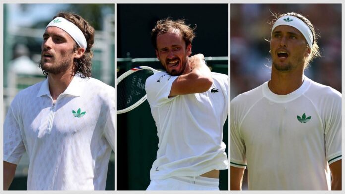 4 years after Stefanos Tsitsipas said Alexander Zverev, Daniil Medvedev & he could be ‘next Big-3,’ trio face identical Wimbledon exits in 1R