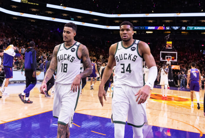 “My son so inspirational”: Kyle Kuzma hilarious trolls Giannis Antetokounmpo as Bucks superstar speaks at public event