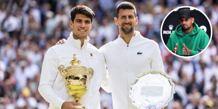 “That’s why Novak Djokovic struggled” – Nick Kyrgios says any opponent who wants to beat Carlos Alcaraz at Wimbledon needs 3 things going on for them