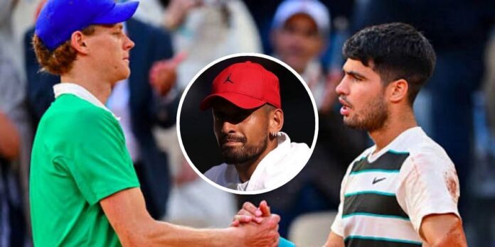 “Carlos Alcaraz loves girls” – Nick Kyrgios boldly explains why Jannik Sinner will have a better career than Spaniard