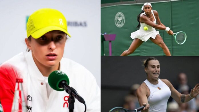 “Me, Aryna Sabalenka & Coco Gauff have been winning a lot” – Iga Swiatek issues firm response to WTA consistency criticism amid Wimbledon upsets