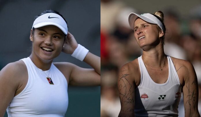 “Emma Raducanu was shouting” – Marketa Vondrousova makes frustrations clear with Brit’s crowd advantage after Wimbledon loss