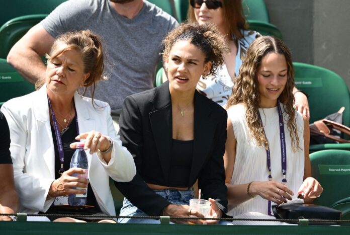PICTURES: Ben Shelton’s girlfriend Trinity Rodman steals the show at American’s controversy-filled Wimbledon 2R encounter
