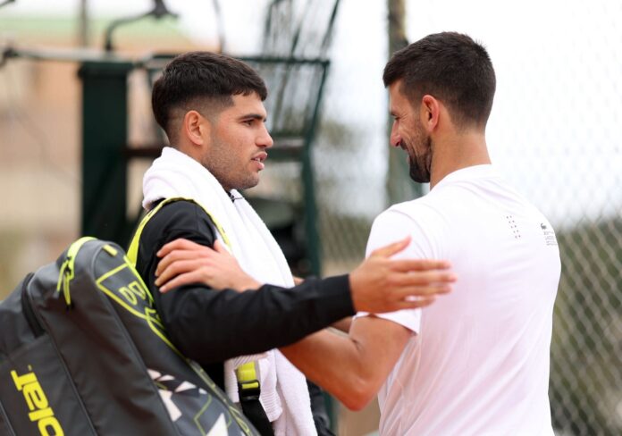 Carlos Alcaraz makes it clear he doesn’t talk to Novak Djokovic about tennis and gives interesting reason for why