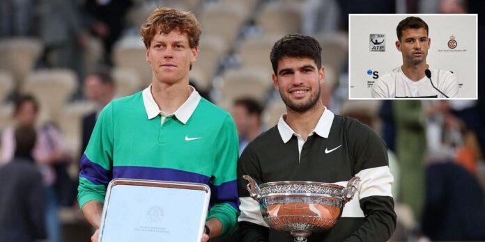“Jannik Sinner & Carlos Alcaraz haven’t seen the bad side of life” – Grigor Dimitrov warns superstar duo could change with age as fear ‘creeps’ in