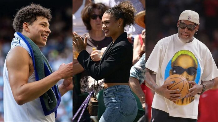 “My dad’s not even in my life” – Trinity Rodman drops bombshell on relationship with dad Dennis Rodman amid spotlight at boyfriend Ben Shelton’s game