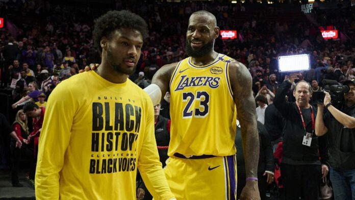 “Only you know your personal legend” – LeBron James shouts out Bronny James after promising effort in Lakers’ Summer League clash vs Clippers