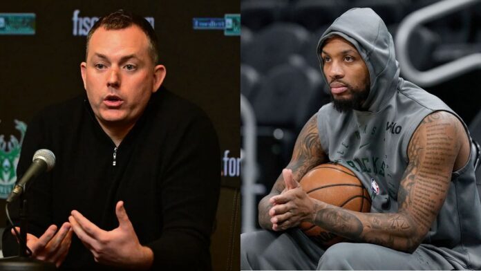 Bucks GM reveals hurdles of Damian Lillard’s expensive contract, fit next to Giannis Antetokounmpo forced trade for Myles Turner