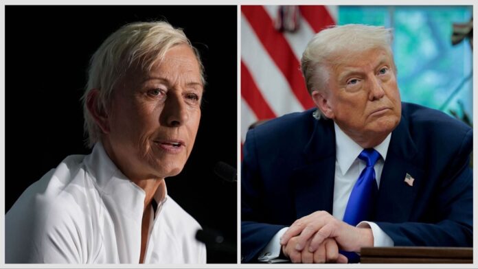 “Mental midget” – Martina Navratilova slams Donald Trump after he questions ‘low IQ’ of 2 female democrats while showing off his own