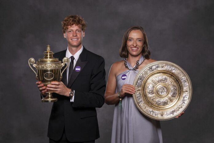 “I’d be more nervous than play the final” – Jannik Sinner & Iga Swiatek’s Wimbledon Champions’ dance draws interesting reactions from ex-American pros