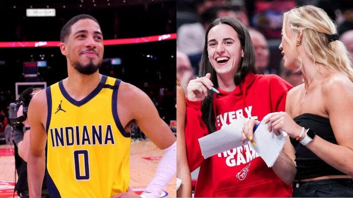 “Winter Soldier going even with wounded leg”: Fans abuzz as Tyrese Haliburton parties with GF, Caitlin Clark & Sophie Cunningham post WNBA All-Star