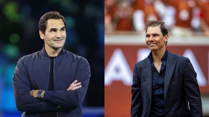 Rafael Nadal & Roger Federer relive glory days going up against each other with round of golf at Mallorca reunion