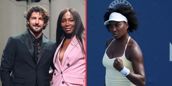 “So happy to see you smile again” – Venus Williams’ boyfriend Andrea Preti swells with pride after legend makes winning return at Citi DC Open