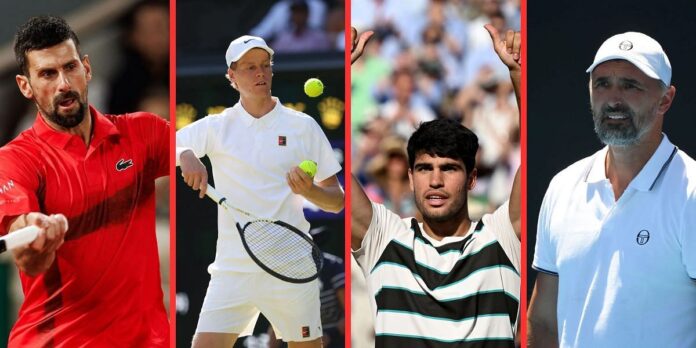 “Novak Djokovic is the GOAT, but what Jannik Sinner & Carlos Alcaraz are doing is another level” – Serb’s ex-coach Goran Ivanisevic shares bold take