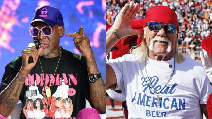 When Hulk Hogan sent Dennis Rodman a private jet to force him into WWE event