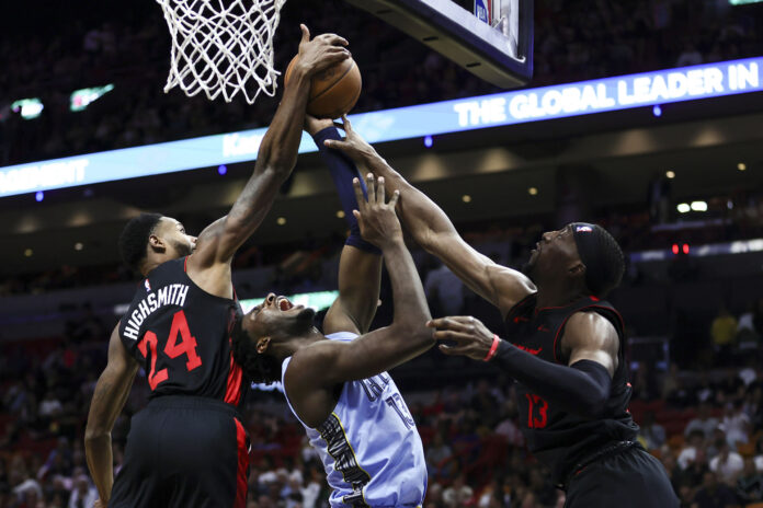 “Delete this” – Bam Adebayo disgruntled as Heat spotlight Haywood Highsmith’s jersey switch to honor Kobe Bryant