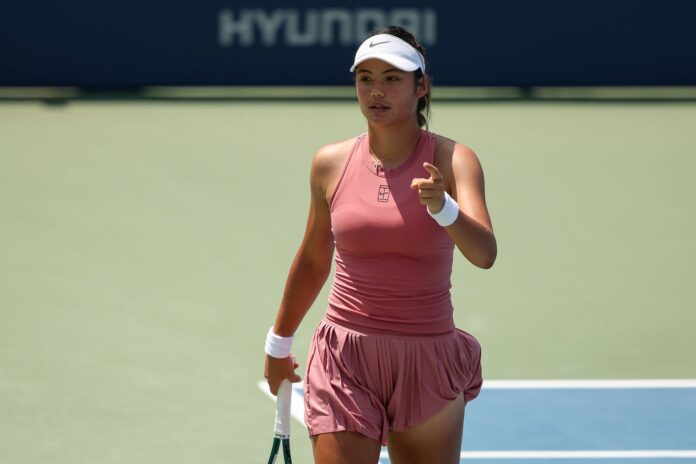 “Like you just opened an oven and your head is in there” – Emma Raducanu gets honest about extreme heat conditions at Citi DC Open