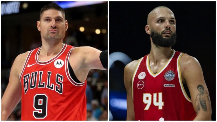 “Watch this douchebag for 3 more seasons” – Bulls’ Nikola Vucevic hilariously trolls Evan Fournier after new deal news drops
