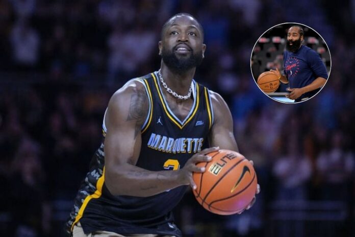 Dwyane Wade takes brutal dig at James Harden amid growing comparisons: “I can have more stats if I didn’t care about winning”