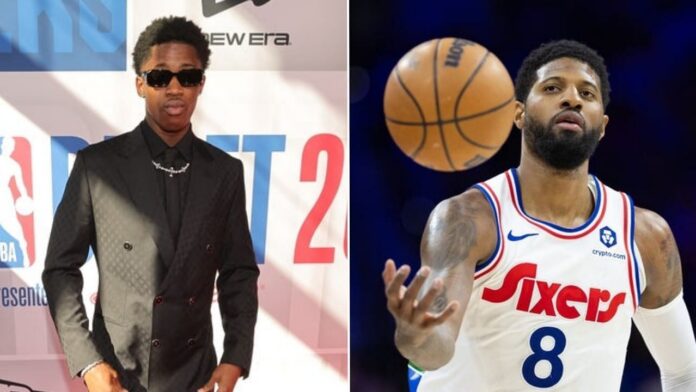 Sixers rookie VJ Edgecombe teaches Paul George viral TikTok trend 6-7: “Gonna get an edit”