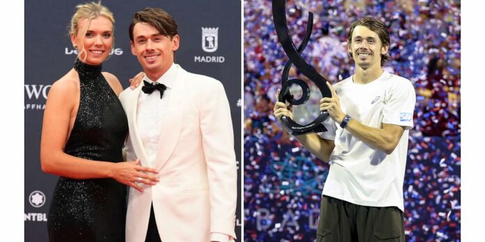 “The man you are” – Alex de Minaur’s fiancée Katie Boulter sends heartfelt message to Aussie after his ‘insane’ comeback in Citi DC Open final
