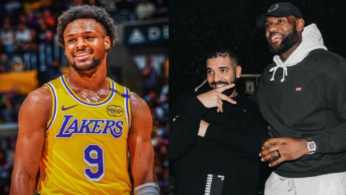 “Their father will stop being corny one day”: NBA fans react as LeBron James’ son Bryce James rocks OVO hoodie in IG display