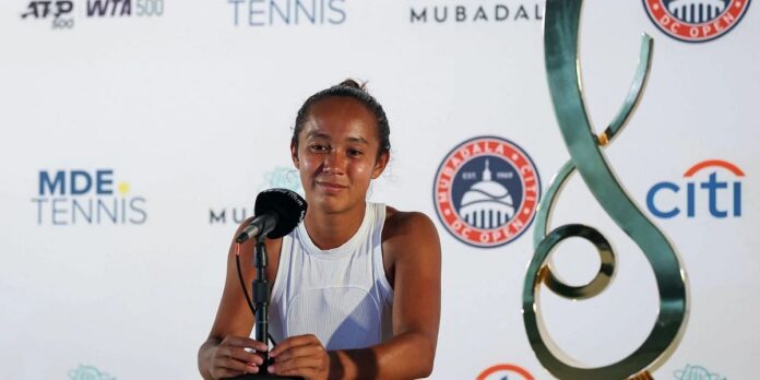 “Told my date we might have to push it back” – Leylah Fernandez shares intriguing update on her dating offer after Citi DC Open triumph