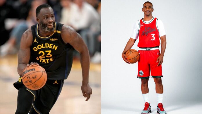 “As happy as he looks:” Draymond Green shares true feelings on Chris Paul after veteran PG sports huge grin during Clippers shoot 