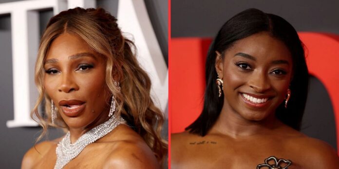 Serena Williams reacts in frustration to Simone Biles’ sizzling British Virgin Islands vacation after days of constant banter